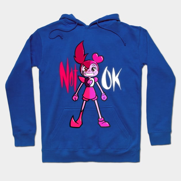 Not ok Hoodie by Danderfull